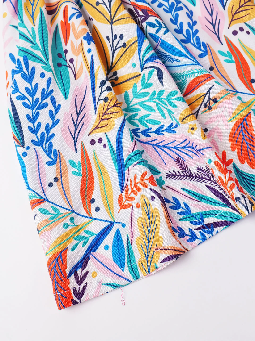 2-Piece Multi-Color Printed Top & Skirt Set (SK25000401) - Image 6