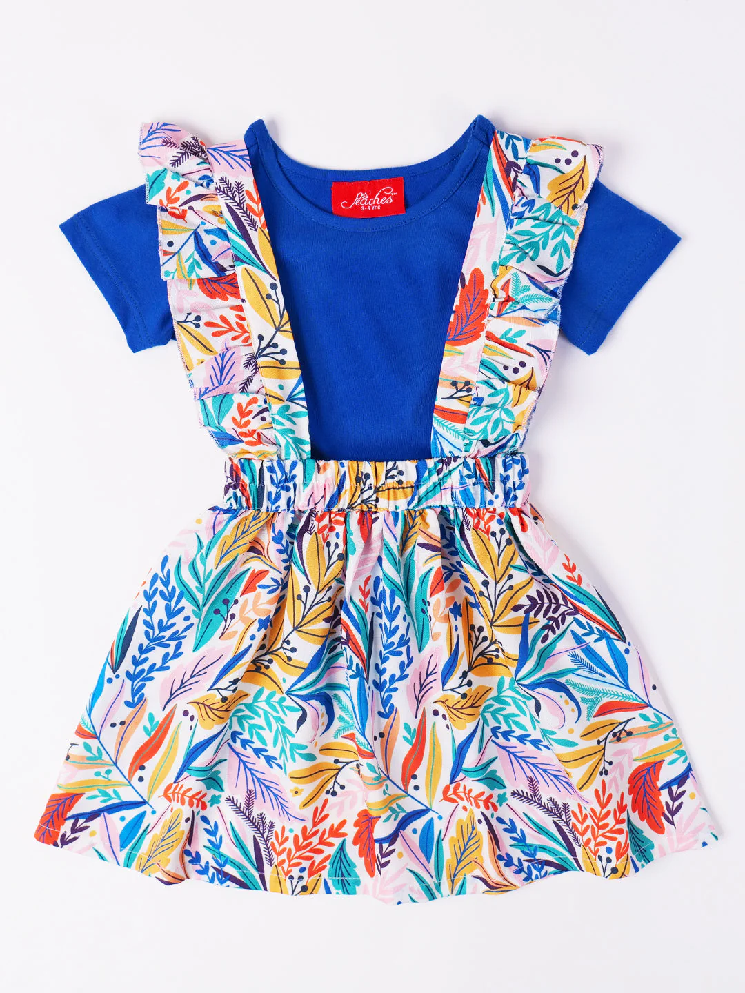 2-Piece Multi-Color Printed Top & Skirt Set (SK25000401) - Image 7