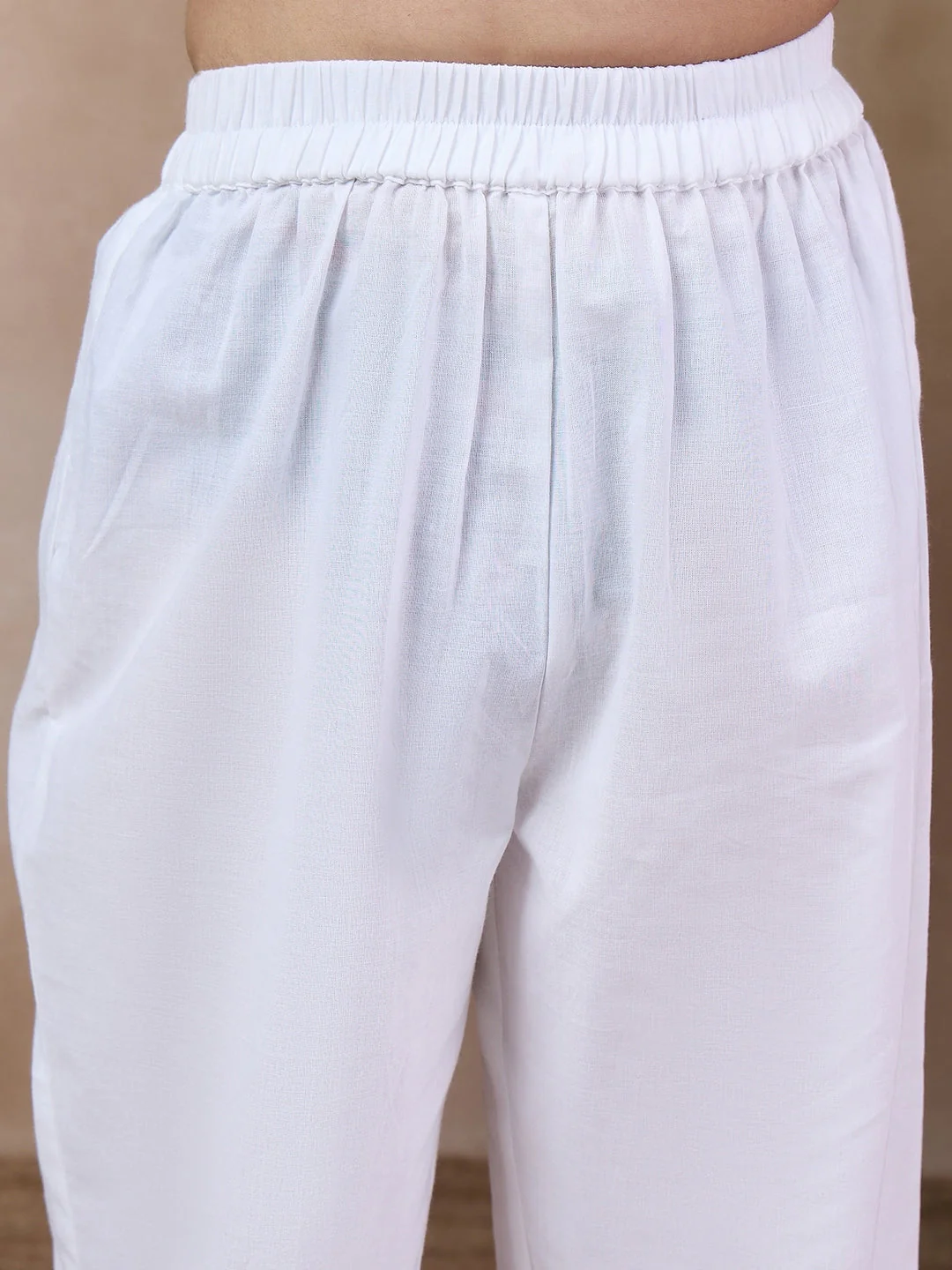 Boys Mandarin Collar Printed Regular Kurta With Pyjamas (KP-GREENPARROT) - Image 7