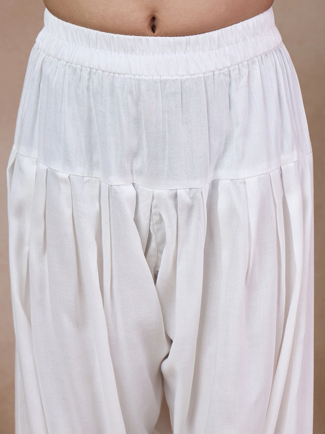 Boys Band Collar Straight Kurta With Salwar (KP-GREYCHEMBREY) - Image 7