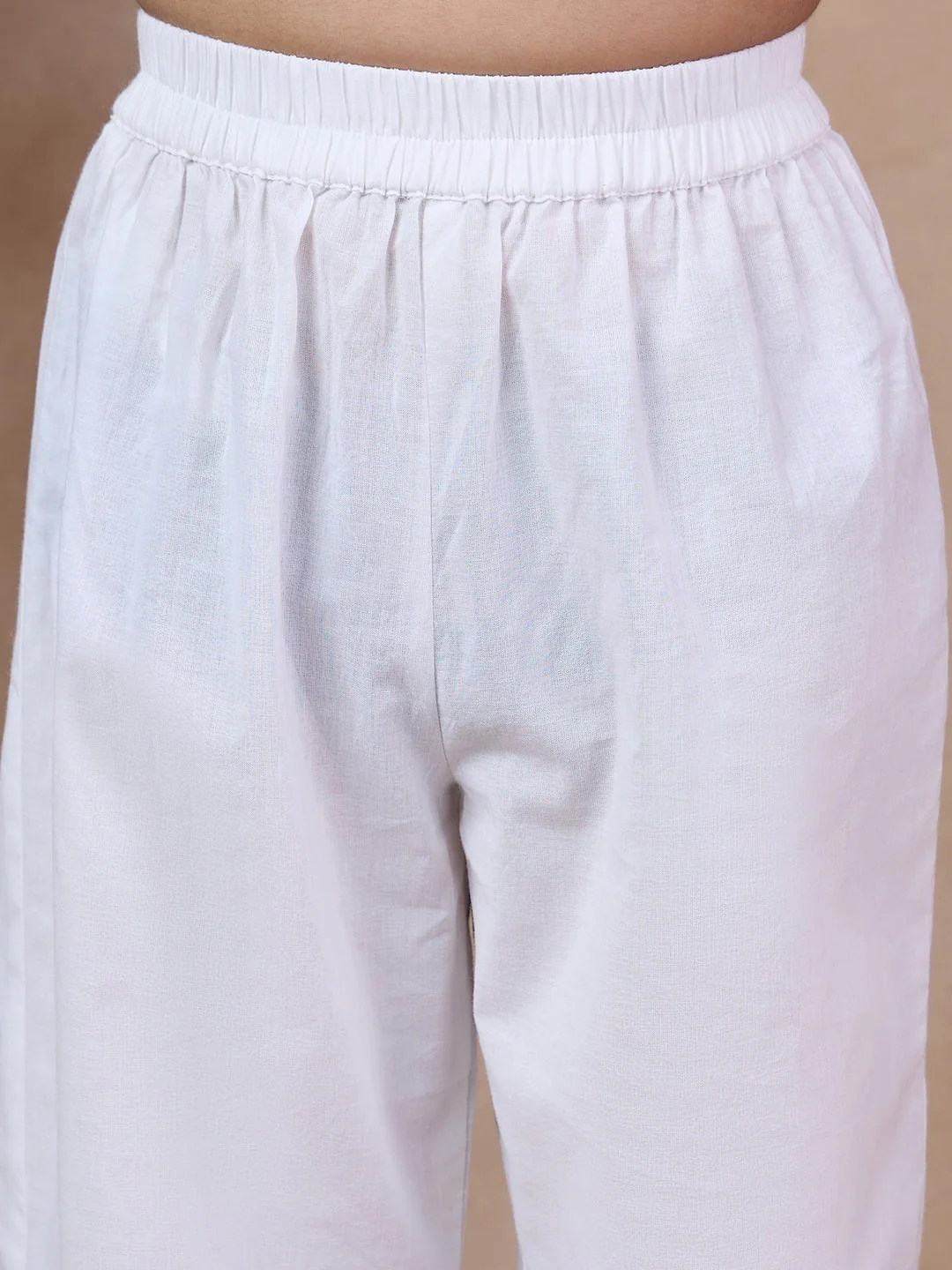 Boys Mandarin Collar Animal Printed Regular Kurta With Pyjamas (KP-YELLOWHATHI) - Image 9